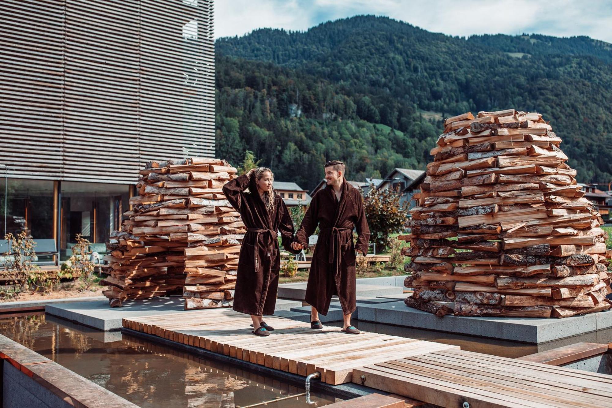 Hotel Gams Zu Zweit Bezau Esterno foto